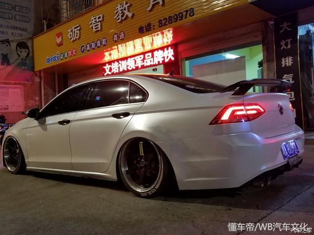 凌渡GTS改装案例分享 外观改装低趴好看